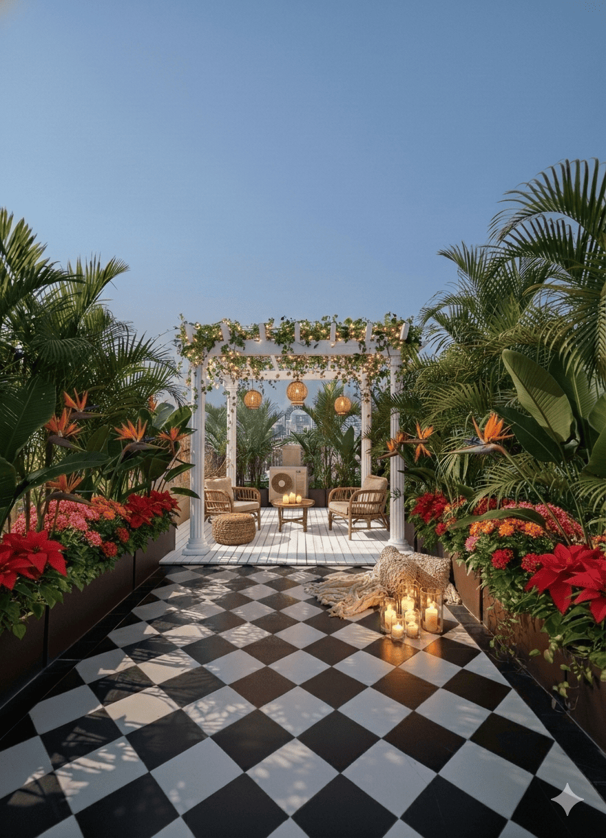 GP Greens – Terrace Garden Development Landscape Project by Rajput Farms
