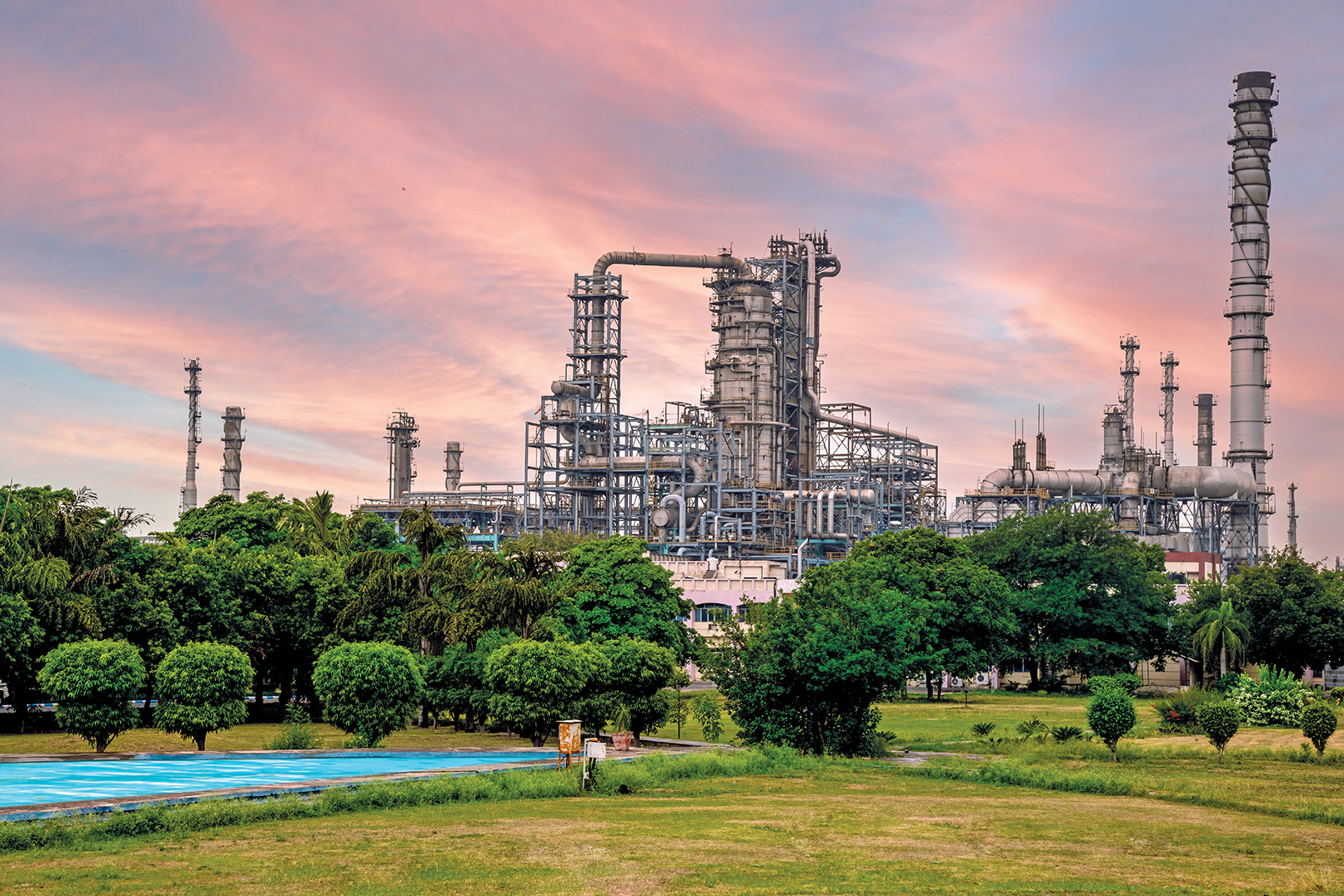 Indian Oil Refinery Landscape Project by Rajput Farms