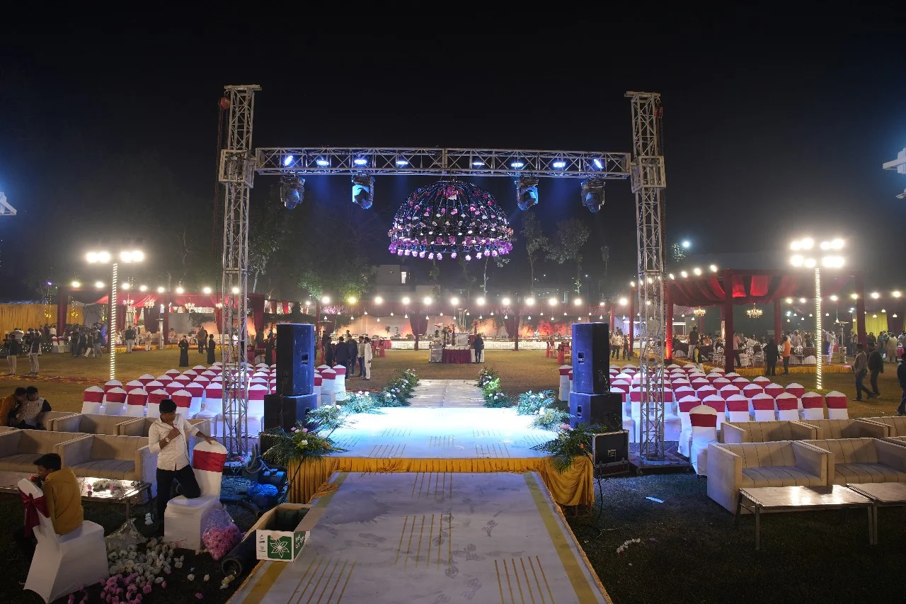 Marriage Lawn & Resort Landscape Design Landscape Project by Rajput Farms