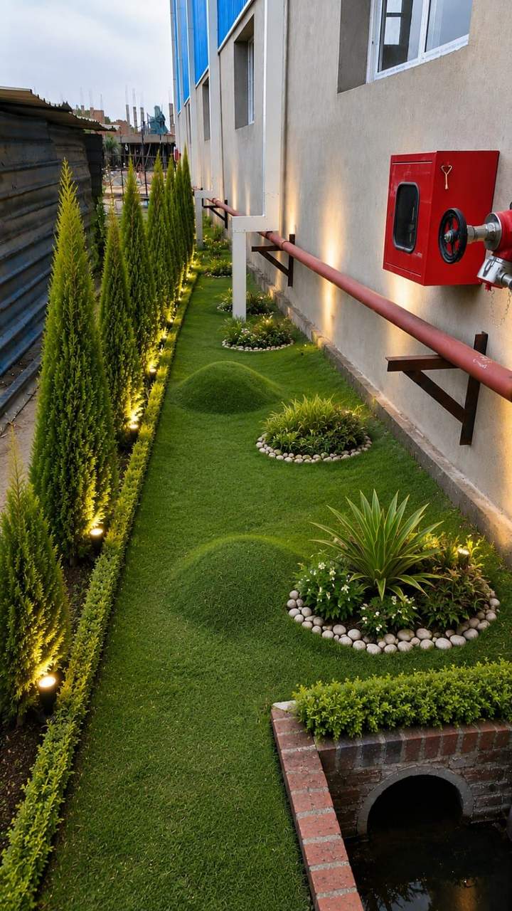 Enerforge Factory Landscaping