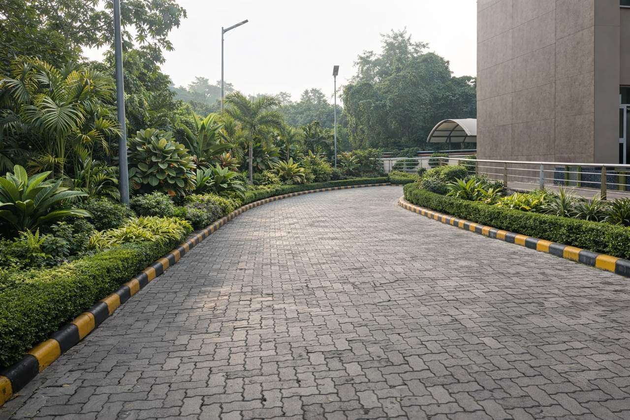 Pratyaksh Kar Bhawan Landscaping
